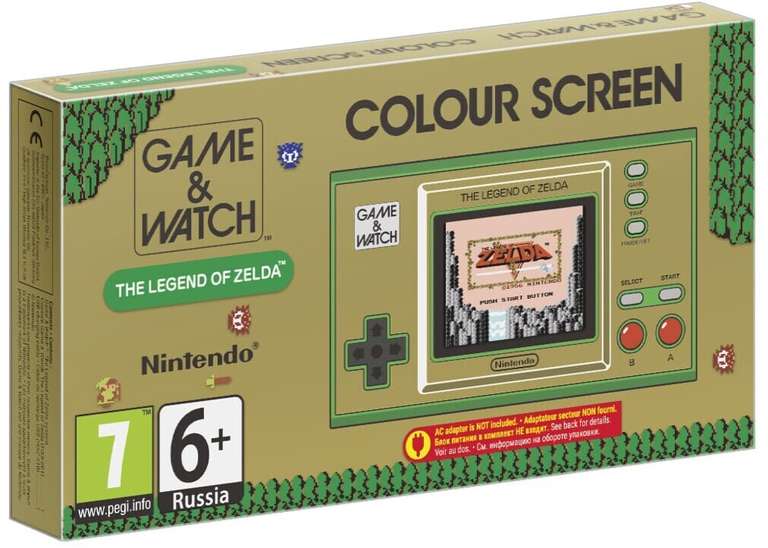 Nintendo Game & Watch: The Legend of Zelda für 29,99€ (Alphatecc)