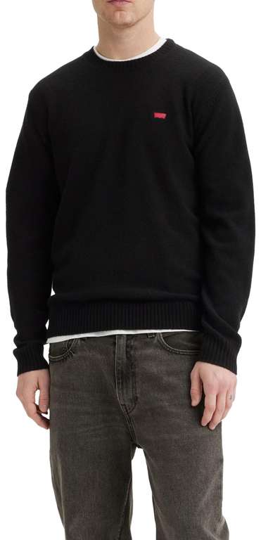 Levi's Herren Original Housemark Pullover, 80% Wolle, Gr S bis XL für 23,90€ (Prime)
