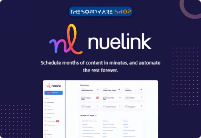 [pitchground] Nuelink - Planungs-, Management- und Automatisierungstool für Social Media Content (Vollversion, Lifetime)