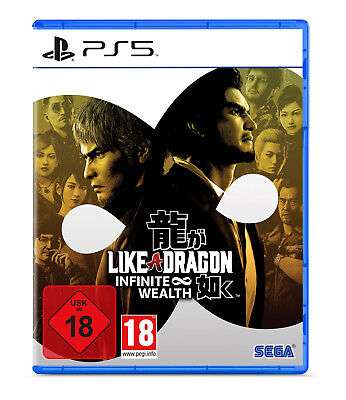 Like a Dragon - Infinite Wealth | USK | Metacritic 8.9 | PS5 | Spielzeit 58 - 77 Stunden