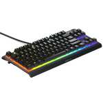 SteelSeries Apex 3 TKL - RGB Gaming-Tastatur - DE, EN oder FR (QWERTY) Layout - Prime