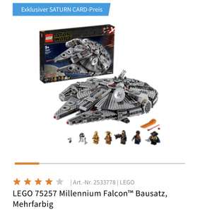 LEGO 75257 Millennium Falcon- Saturn Card Besitzer