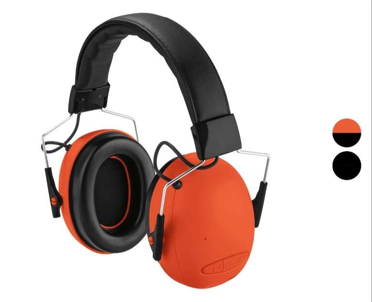 PARKSIDE Kapselgehörschutz »PKB 5 A1«, mit Bluetooth in orange oder schwarz