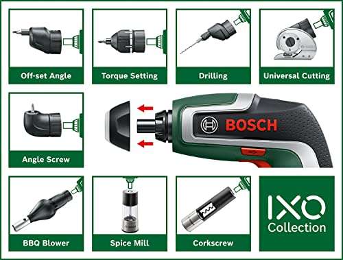 [AMAZON.de] [Prime Days] Bosch IXO7 (7. Generation) Akkuschrauber mit Winkelaufsatz und Bitset
