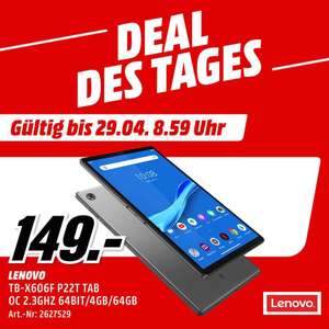 LENOVO Tab M10 FHD Plus Tablet - 64 GB, 10,3 Zoll MEDIAMARKT Tagesangebot