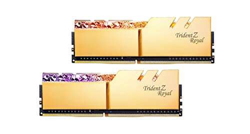 Luxus-Deal: 256GB G.Skill Trident Z Royal goldener DDR4 Arbeitsspeicher 3200Mhz CL14