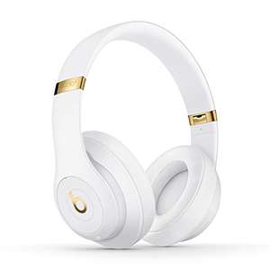 Beats Studio3 Over-Ear Bluetooth Kopfhörer mit Noise-Cancelling, Apple W1 Chip, 22 Stunden Wiedergabe, Weiß