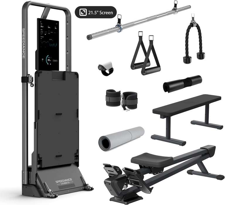 Speediance Gym Monster Works Plus (Smart Home Gym) aktuell auf Amazon günstig wie nie und lebenslanges kostenloses Abo (statt $29,90/Monat)