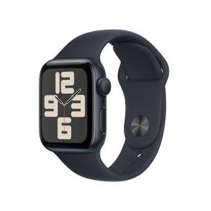 Apple Watch SE 2. Gen (2023) GPS 40mm Aluminiumgehäuse und Sportarmband (S/M) in Mitternacht