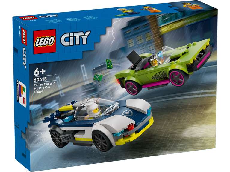 drei LEGO City-Sets: Autowaschanlage (60362), Rettungshubschrauber (60405) und Rennwagen (60415) je 12,60 Euro [Amazon/Media Markt/Saturn]