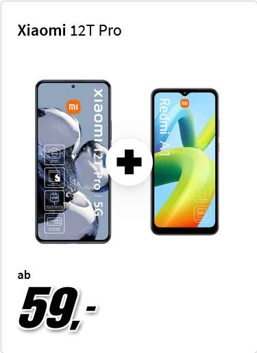 O2 Netz: Xiaomi 12T Pro 256GB & Xiaomi Redmi A1 im Allnet/SMS Flat 20GB 5G für 29,99€/Monat, 59€ Zuzahlung, 100€ Wechselbonus + Shoop