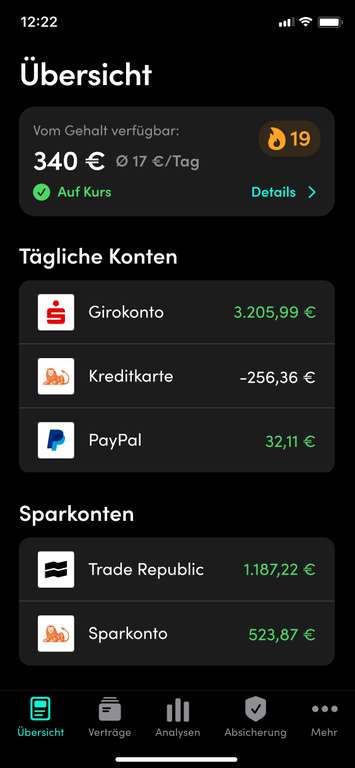 Finanzguru Plus drei Monate kostenlos (Neukunden), Haushaltsbuch als App / Finanzüberblick, Testsieger Finanztest, plus 5€ via Spartanien
