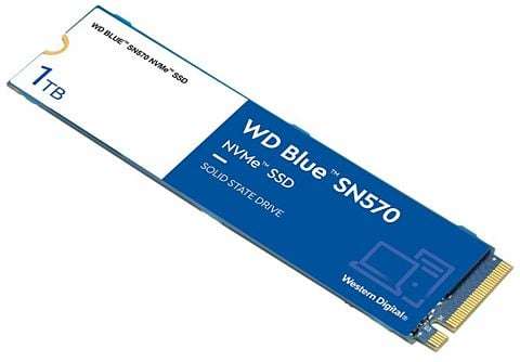 [MediaMarkt/Saturn] WD SN570 NVMe WDS100T3B0C 3.0 x4 (NVMe) 3D-NAND TLC Speicher, 1 TB SSD PCI Express, intern