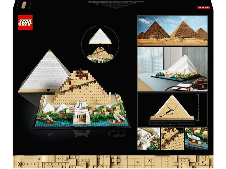 LEGO Architecture - Cheops-Pyramide (21058) für 79,99€ inkl. Versand
