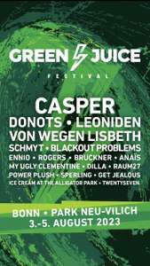 Für Wacken-Ticket Inhaber: Green Juice Festival Tickets zum Halben Preis
