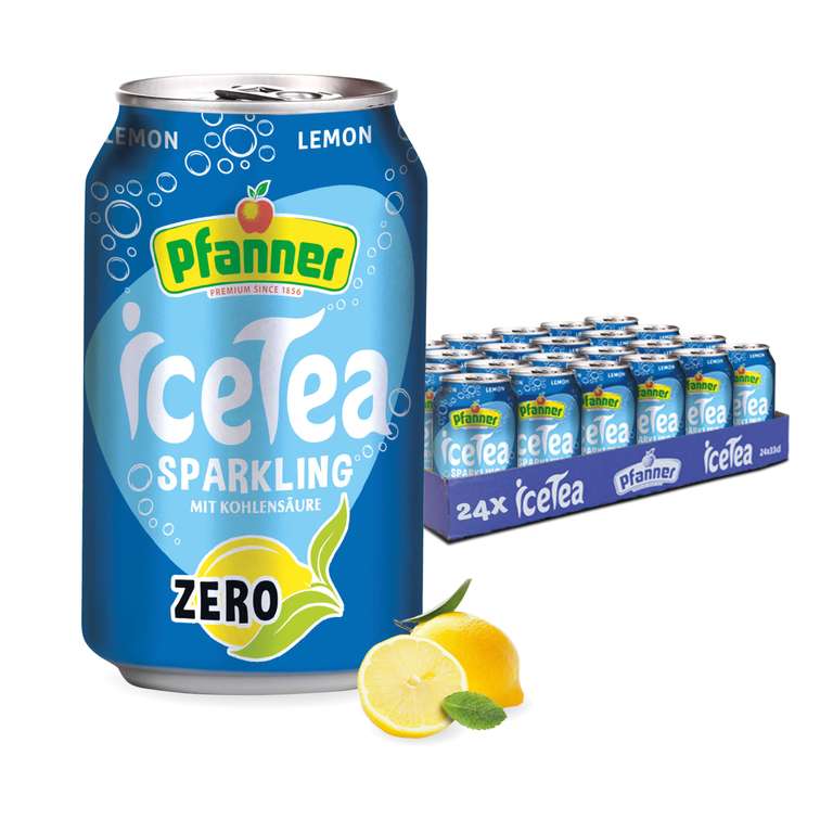 Pfandfehler Pfanner Lemon/Pfirsich Zero Eistee