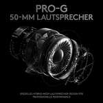 [Prime] Logitech G PRO X Gaming-Headset, Over-Ear mit Blue VO!CE Mikrofon, DTS ,X 7.1, PRO-G 50mm Lautsprechern