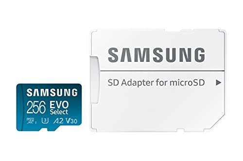 Samsung EVO Select microSDXC 256GB für 20,99€ (Amazon Prime)