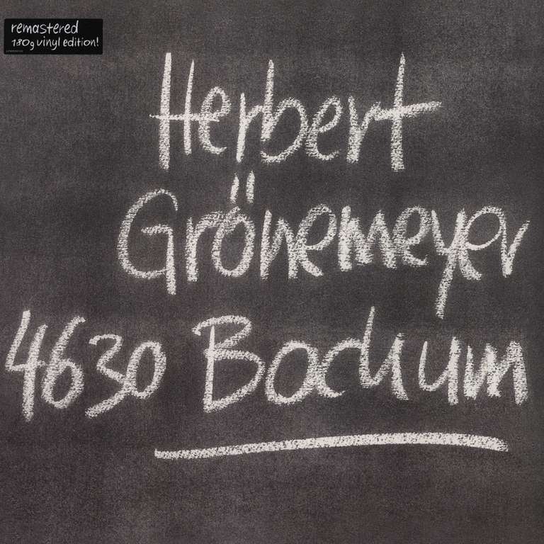 Herbert Grönemeyer - Bochum (180g/Remastered) [Vinyl LP] für 17,99€ (Prime/Müller Abh)