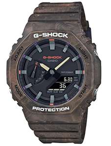 Casio G-Shock Classic GA-2100FR-5AER (Braun/Schwarz) oder GA-2100FR-3AER (Grün/Schwarz) je 60,00 €, GA-2100-2AER (Blau/Schwarz) 50,00 €
