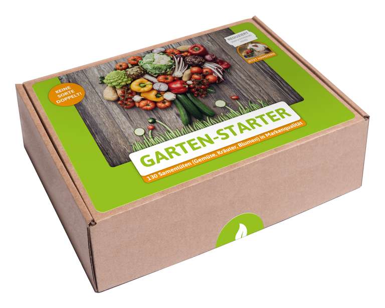 Garten-Starter Saatgut-Box (MHD überschritten)