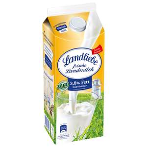 [Rewe Center] 1,5L Landliebe Frische Milch 3,8% für 1,19€ (1L = 0,79€)