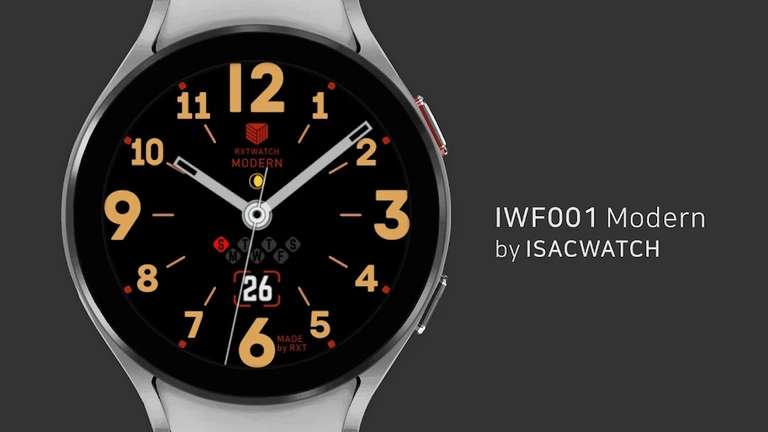 [Google Playstore] IWF001 Modern Watchface