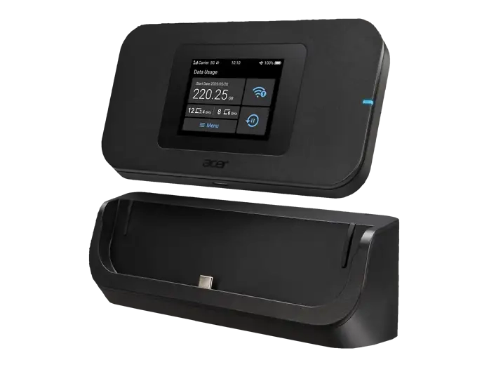 [Grenzgänger Schweiz] Acer Connect M4D Tragbarer 5G Router mit Dockingstation