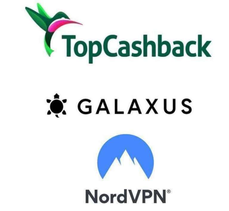 [TopCashback] Galaxus 10% Cashback + 20€ Bonus ab 399€ MBW / NordVPN 100% Cashback auf das 2-Jahres-Standardabo