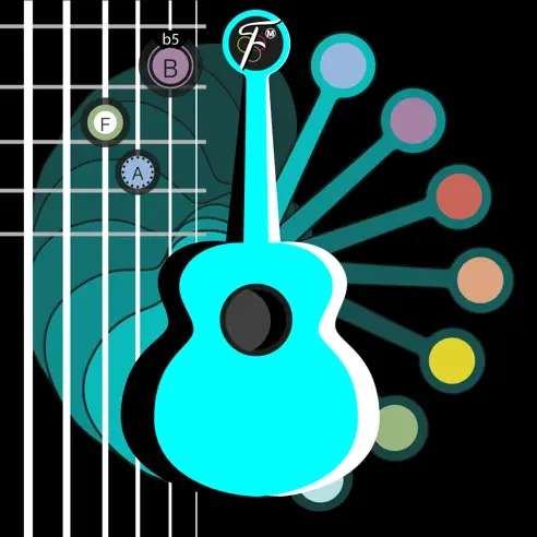 Fabulus Guitar Chord Finder | Name reverse & find all chords | Fabrice Mac | iOS | iPadOS | MacOS [App Store]
