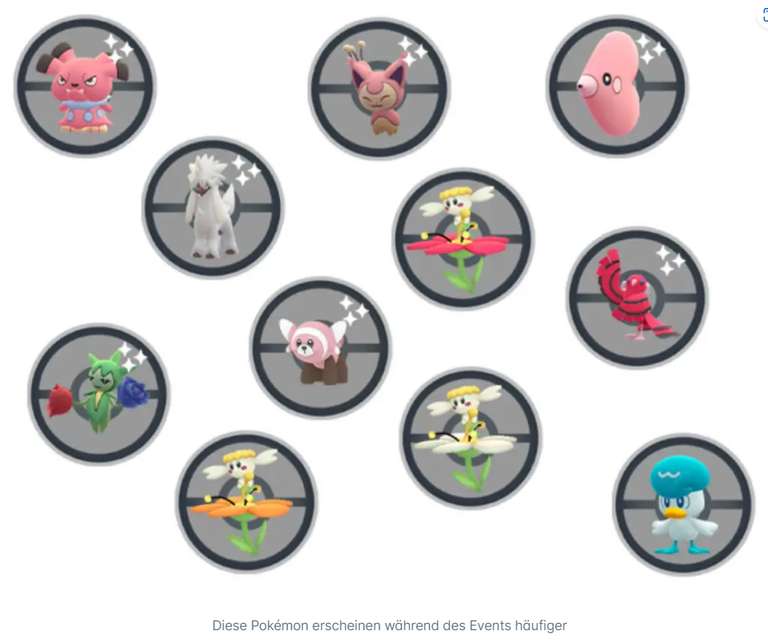 Pokémon Go „Karneval der Liebe 2024″, Aktionen "Geschenke" zum Valentinstag, u.a. besondere Pokémon u. ein neues Shiny