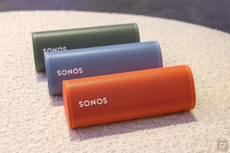 Sonos Roam | farbig in Blau, Grün oder Rot