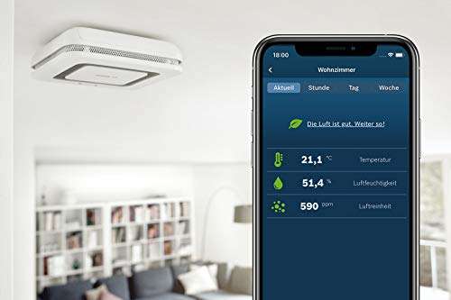 Bosch Smart Home Twinguard Rauchmelder Luftqualitätsmessung