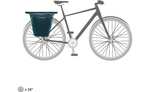 Ortlieb Bike-Shopper (Einzeltasche) 20L in petrol
