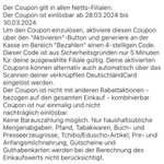 NETTO MD 3,-€ App Coupon (MEW 50,-€) nur 28.-30.04. (Offline)