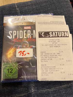 [Lokal Saturn Mannheim] Spider Man Miles Morales Ultimate Edition