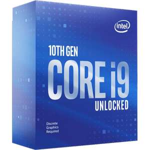 Intel i9 10850k 10 Kerner