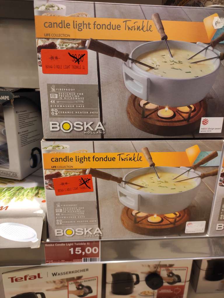 (Marktkauf Cuxhaven ) Boska Candle light fondue twinkle