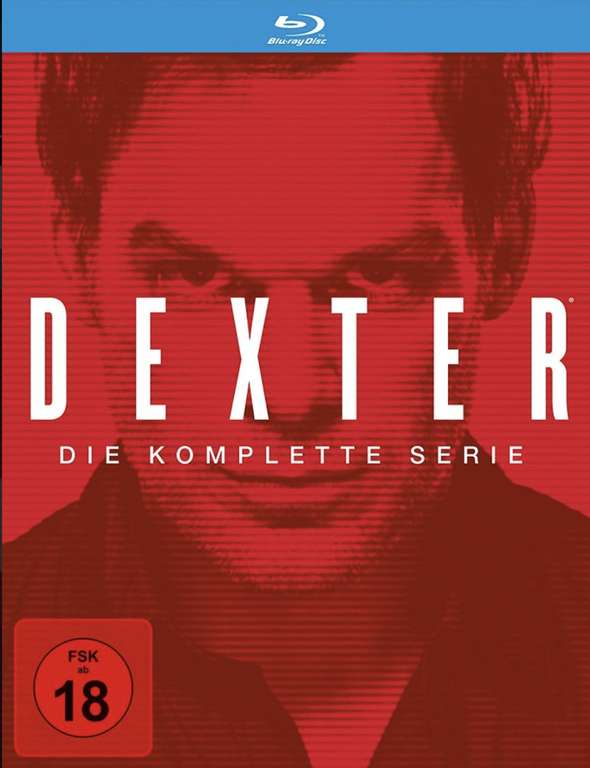 Dexter | Staffel 1 bis 8 in einer Box (Blu-ray)