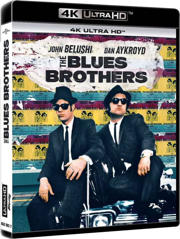 [Amazon.fr] The Blues Brothers (1980) - 4K Bluray - deutscher Ton - IMDB 7,9 - Akroyd, Belushi