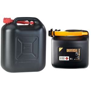 Kraftstoff-Kanister 5l oder 10l für Benzin, Diesel und andere Gefahrgüter, UN-Zulassung