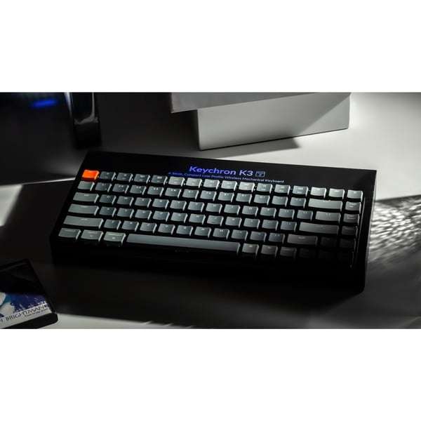 Keychron K3 Version 2, Gaming-Tastatur - Red & Brown Switches
