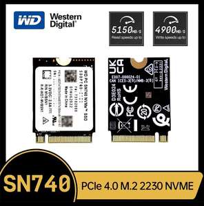 Western Digital WD SN740 NVME 2230 SSD Steam Deck
