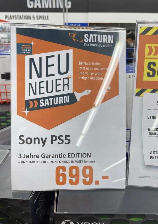 [LOKAL WOLFSBURG] Playstation 5 - Saturn Wolfsburg