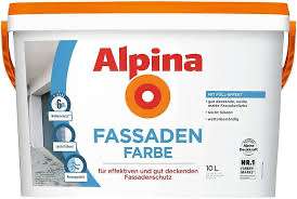 Alpina Fassaden Farbe - Fassadenschutz - 10 Liter - Hammer Baumärkte