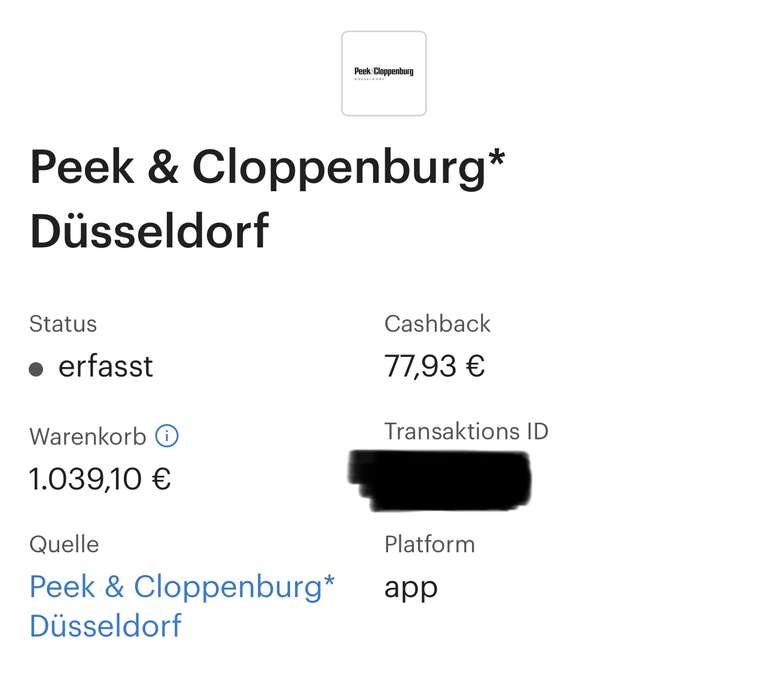 Peek & Cloppenburg Sale + 20% Extra für Insider + 7,5% Shoop Cashback