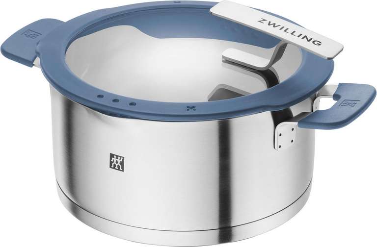 ZWILLING Simplify 5-teiliges Kochtopf-Set mit Ausgießfunktion – Induktionsgeeignet, Edelstahl – Westwing at Westwing
