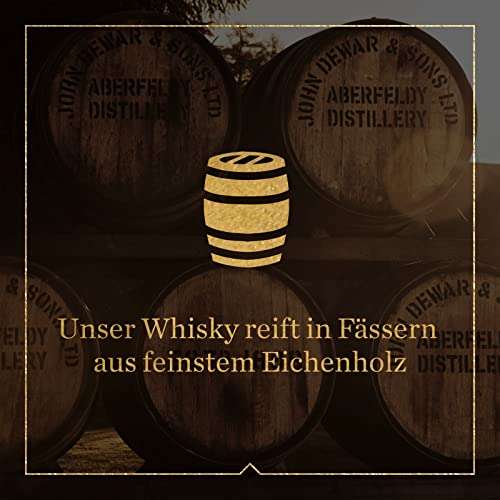[Prime Spar-Abo] Aberfeldy 12 Jahre alter Highland Scotch Single Malt Whisky in edler Geschenkbox, im Eichenfass gereift