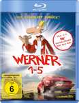 (PRIME) Werner 5-Film Königbox * (5x Blu-ray) Teil 1-5 * Beinhart / Das muss kesseln / Volles Rooäää / Gekotzt wird später / Eiskalt *Brösel