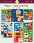 Vegane Angebote im Supermarkt & vegan Sammeldeal (KW11 11.03. - 17.03.)